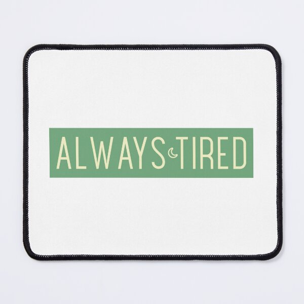 Item preview, Always Tired Green Moon designed and sold by IronicBGear.