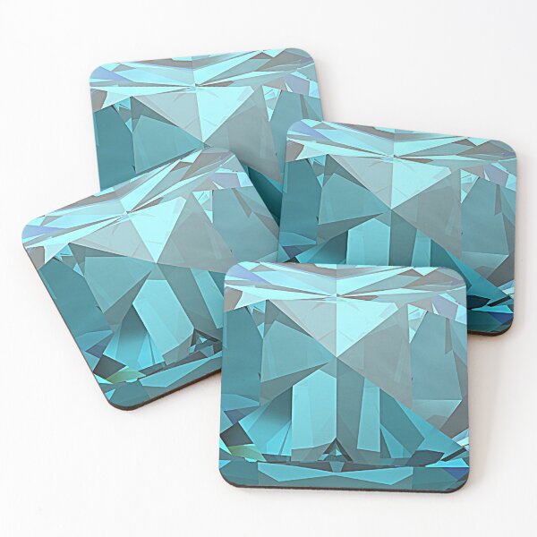 Item preview, Blue diamond abstract pattern designed and sold by Itzjustlife.