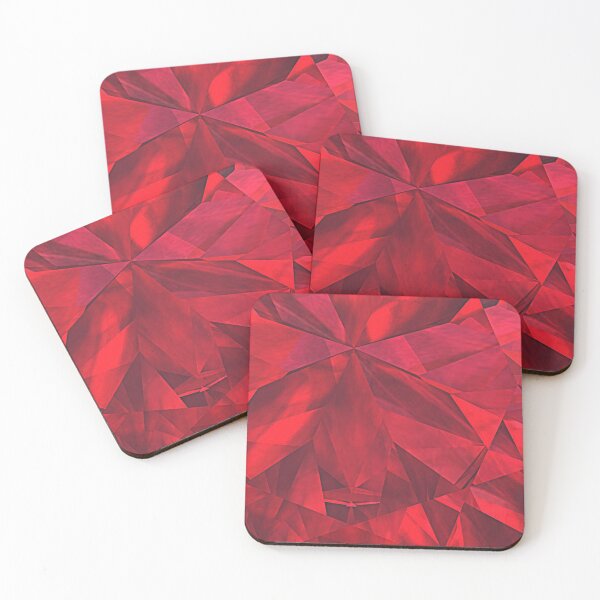 Item preview, Red diamond abstract pattern designed and sold by Itzjustlife.