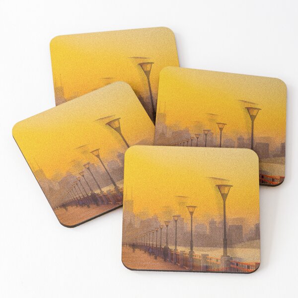 Item preview, Cityscape at sunset designed and sold by Lolly's Lane Shoppe.