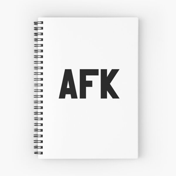 Item preview, AFK designed and sold by snitts.