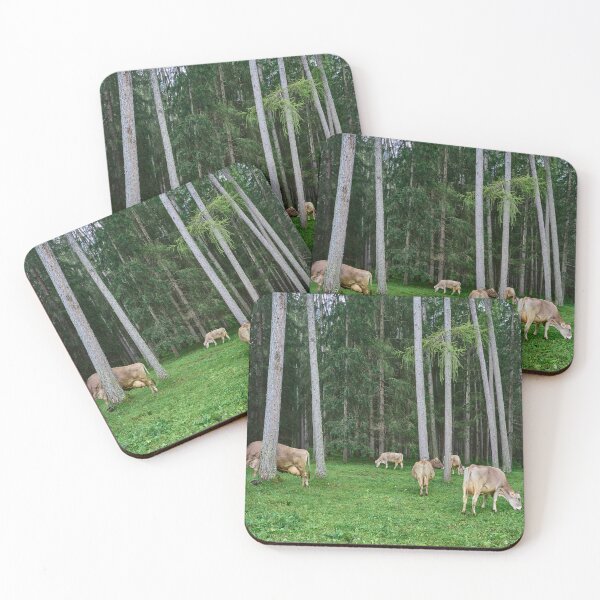 Item preview, Cows in the forest designed and sold by Mark Bangert.