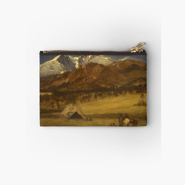 Item preview, Indian Encampment Evening by Albert Bierstadt (1877) designed and sold by allhistory.