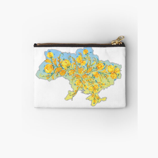 Item preview, Ukrainian art Petrykivsk art Map of Ukraine flowers designed and sold by Sunflower-7.