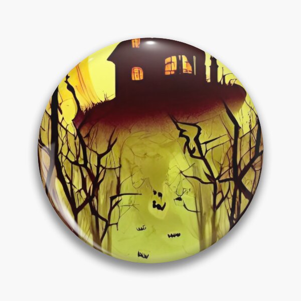 Item preview, Halloween Spooky Aesthetic Haunted House designed and sold by Art-of-AI.
