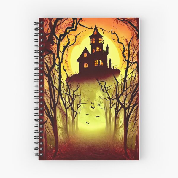 Item preview, Halloween Spooky Aesthetic Haunted House designed and sold by Art-of-AI.