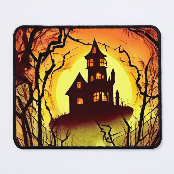 Item preview, Halloween Spooky Aesthetic Haunted House designed and sold by Art-of-AI.