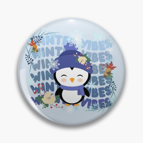 Item preview, Winter Vibes Cute Penguin Design For Winter Cold Lovers designed and sold by TrulyEpoque.
