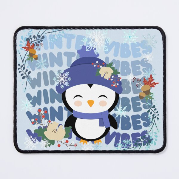 Item preview, Winter Vibes Cute Penguin Design For Winter Cold Lovers designed and sold by TrulyEpoque.