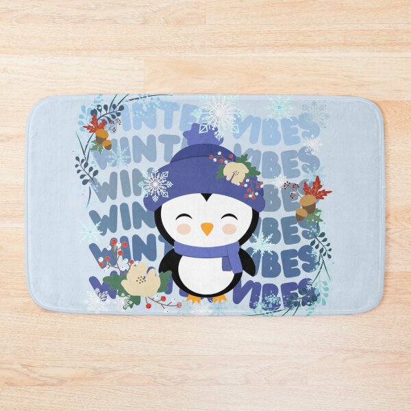 Item preview, Winter Vibes Cute Penguin Design For Winter Cold Lovers designed and sold by TrulyEpoque.