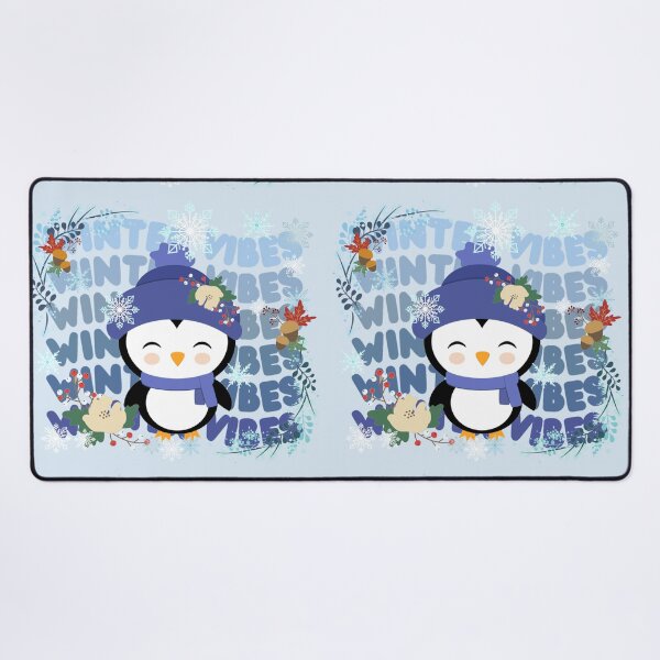 Item preview, Winter Vibes Cute Penguin Design For Winter Cold Lovers designed and sold by TrulyEpoque.