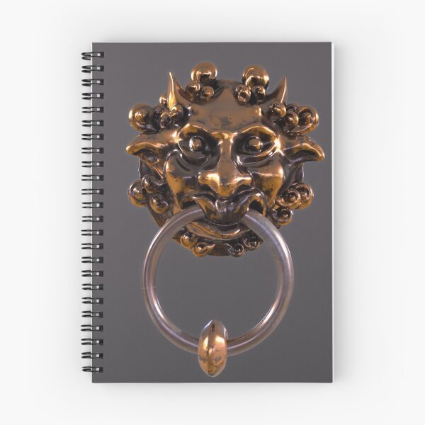 Item preview, Labyrinth Door Knocker Steel Metal Ornament 3D Model designed and sold by JOANNE BRODERICK.
