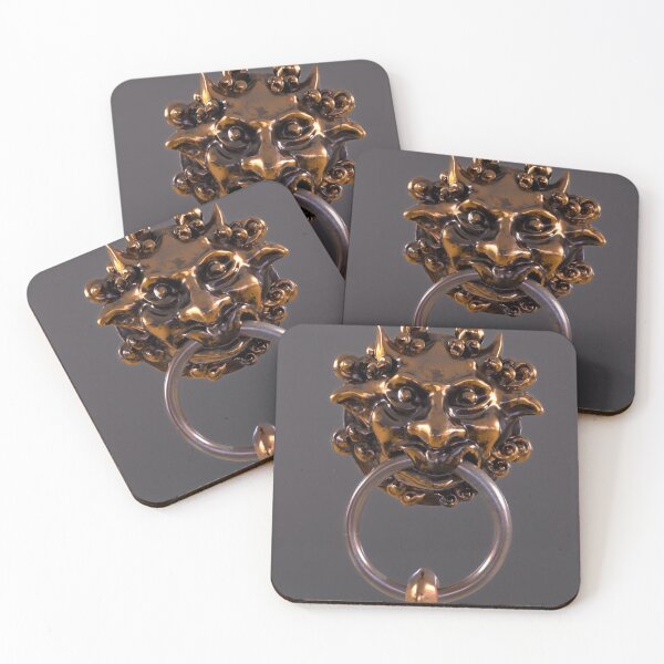 Item preview, Labyrinth Door Knocker Steel Metal Ornament 3D Model designed and sold by JOANNE BRODERICK.