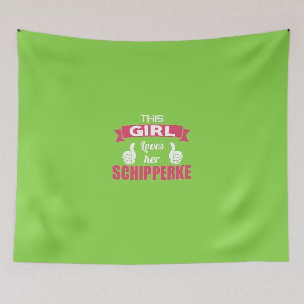 Item preview, This Girl Loves Her Schipperke designed and sold by AlwaysAwesome.