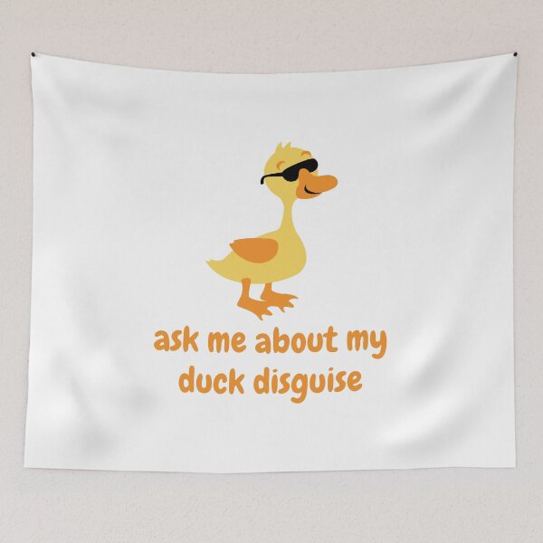 Item preview, Ask Me About My Duck Disguise Funny Quack Costume designed and sold by MoaaStore.