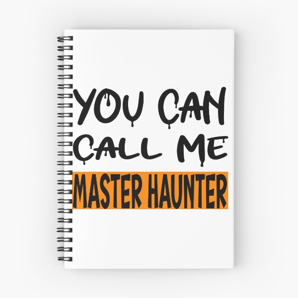 Item preview, Master Haunter Halloween Text Design designed and sold by TwoTeenSisters.
