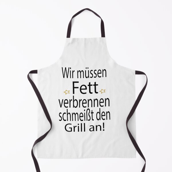 Item preview, Wir müssen Fett verbrennen schmeißt den Grill an designed and sold by toufikpromo.