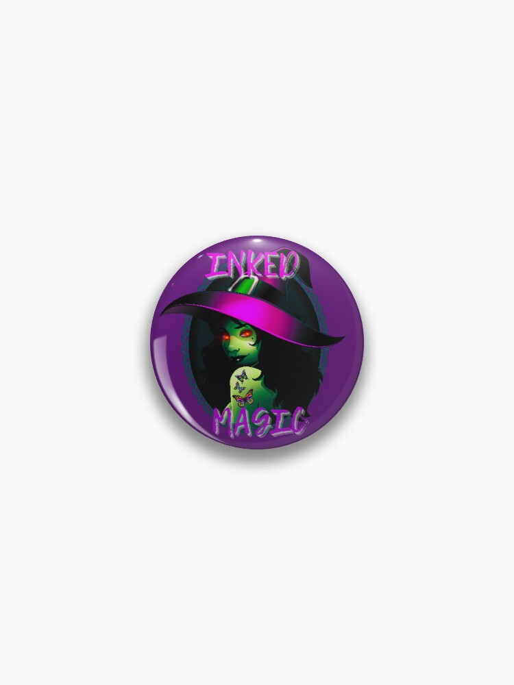 Thumbnail 1 of 3, Pin, Inked Magic designed and sold by vhogle.