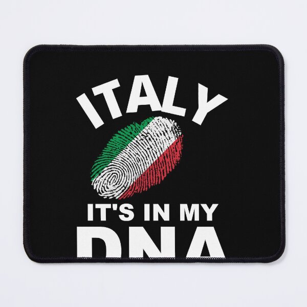 Item preview, It's in my DNA Fingerprint Italian Country Flag Italy Thumb designed and sold by Draculaura2009.