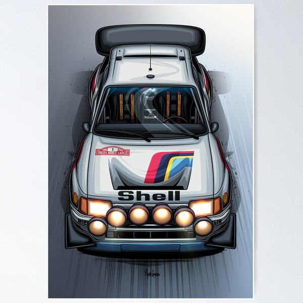 Item preview, Peugeot 205 T16 Group B Art designed and sold by Racing Art Store.
