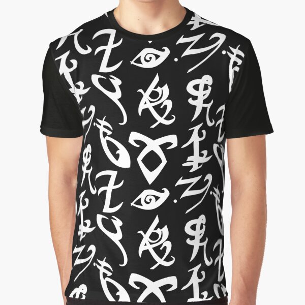Schattenjäger, Schattenjäger Runen, Sterbliche Instrumente Grafik T-Shirt