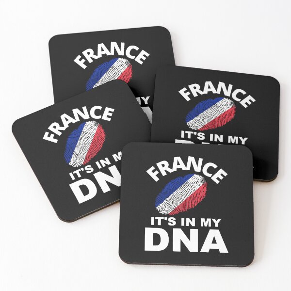 Item preview, It's in my DNA Fingerprint France French Country Flag Thumb designed and sold by Draculaura2009.