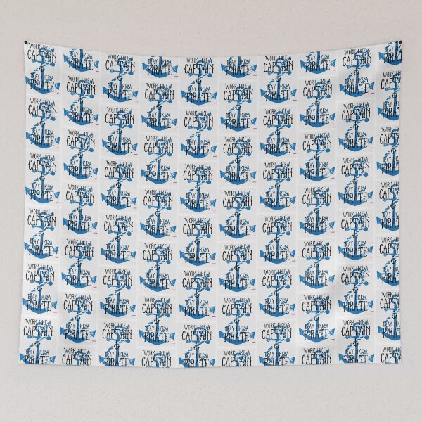 Item preview, Work Like A Captain designed and sold by Gonkpoke.