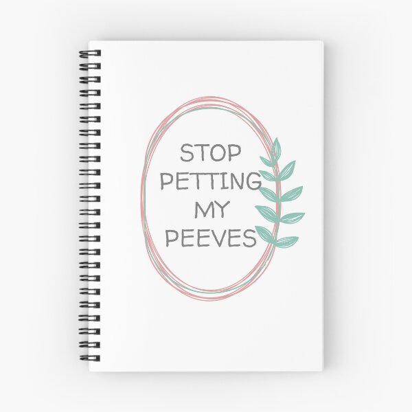Item preview, STOP PETTING MY PEEVES, LEAF OVAL designed and sold by dogwoodandthyme.
