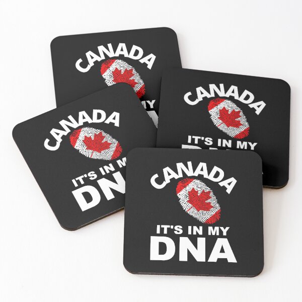 Item preview, It's In My DNA Fingerprint  Flag Thumb Canada Canadian designed and sold by Draculaura2009.