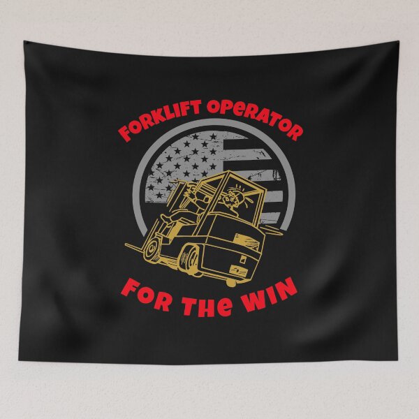 Item preview, Forklift, Forklift Operator For The Win GR, Industry Clothing designed and sold by TeamsterLife.