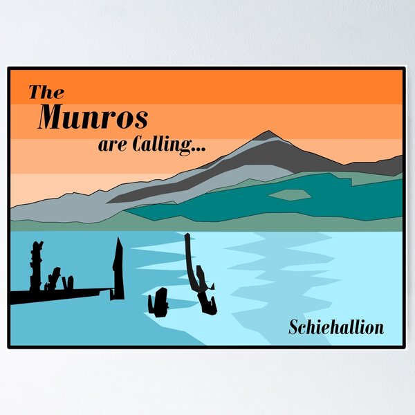 Item preview, The Munros are Calling...Schiehallion  designed and sold by McAlba.