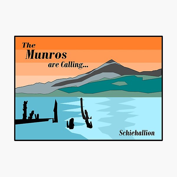 Artikelvorschau, Die Munros rufen ... Schiehallion entworfen und verkauft von McAlba.