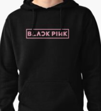 Blackpink Logo- Pink Pullover Hoodie