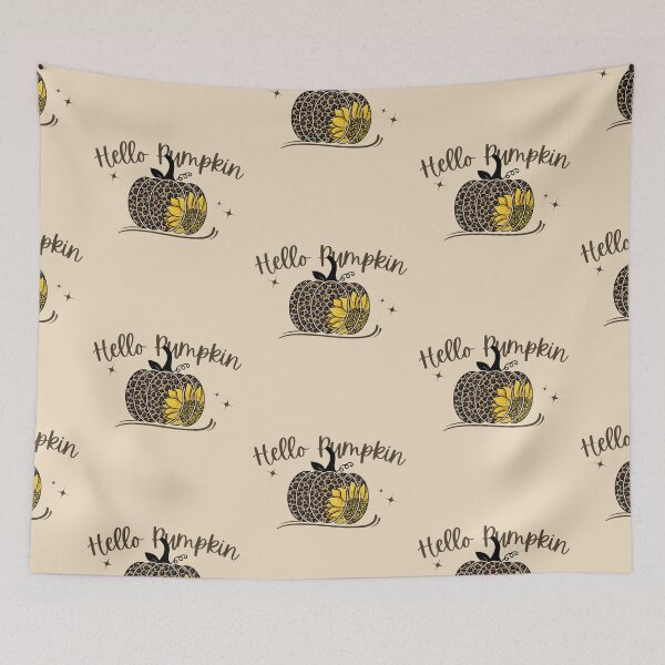 Item preview, Cute Hello Pumpkin design designed and sold by reka88.