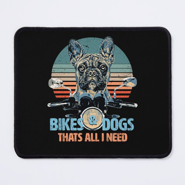 Item preview, Bikes & Dogs - Cute french bulldog rides a motorcycle designed and sold by BrainlabStudios.