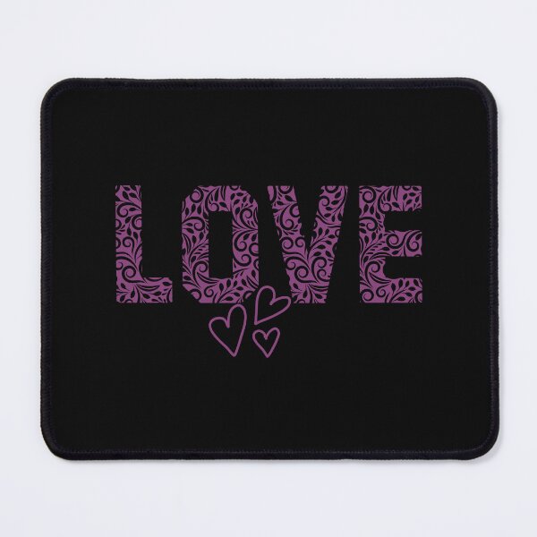 Item preview, Purple Floral Love Quote Inspiration designed and sold by HappyLifeCreate.