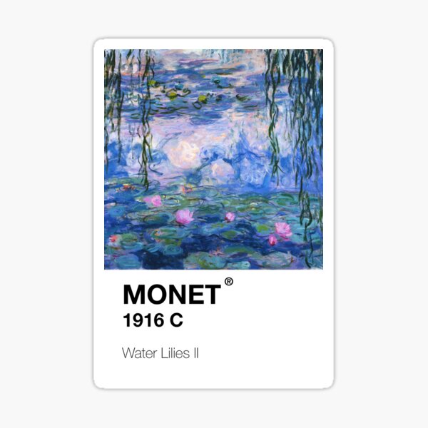 Item preview, Claude Monet water lilies 2 1916 designed and sold by Platform11west.