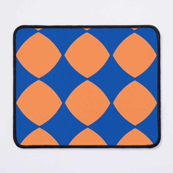 Item preview, Blue and Orange Wavy Tiles designed and sold by PurpleNotebook.