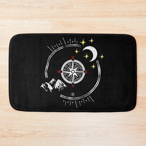 Item preview, Not All Who Wander are Lost - Enjoy the Journey Compass designed and sold by wingstar.