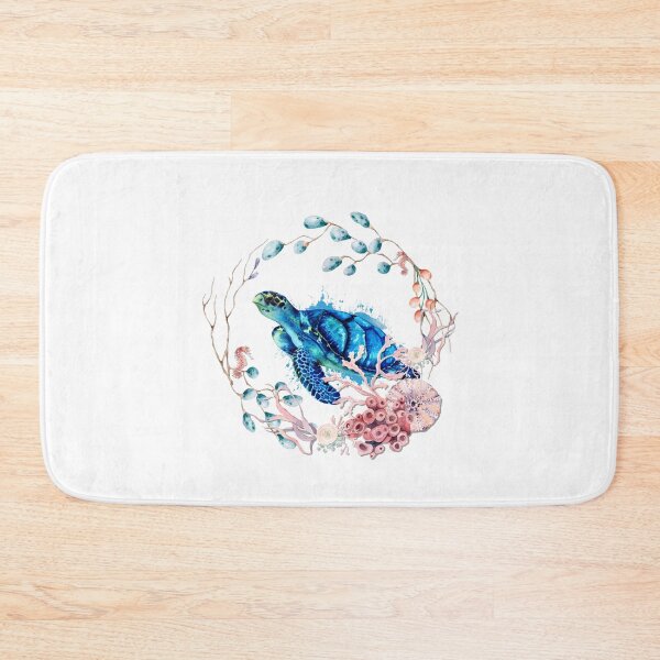 Item preview, Sea Turtle Swimming Thru the Coral Reefs designed and sold by Sherry Hallemeier.
