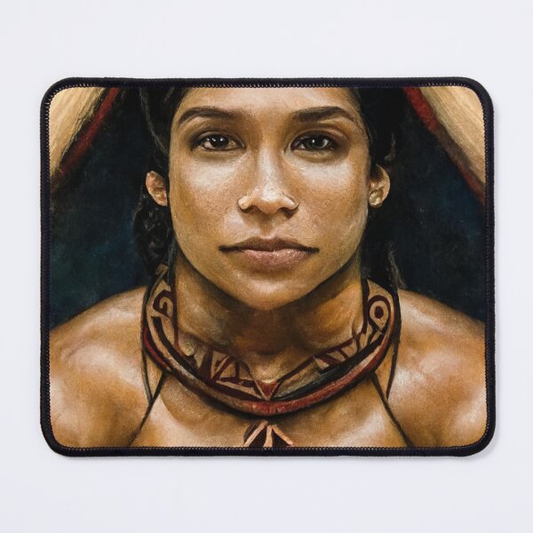Item preview, Geneila a native american woman I meet on Peru designed and sold by AmazinfArt.