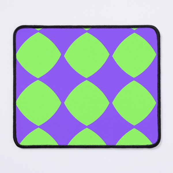 Item preview, Purple and Green Wavy Tiles designed and sold by PurpleNotebook.