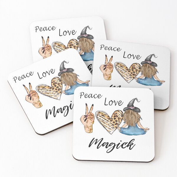 Item preview, Peace Love Magick designed and sold by JennBBDesigns.