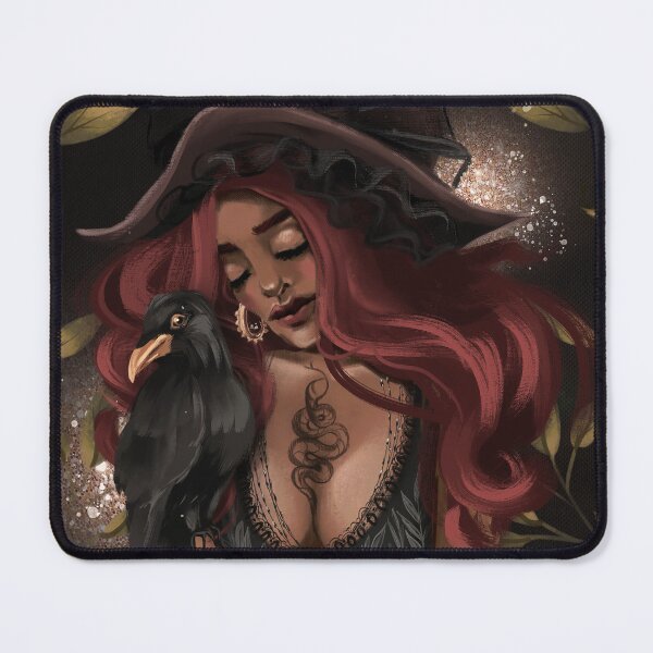 Item preview, Cuervo bruja mágica designed and sold by SpookyBat.