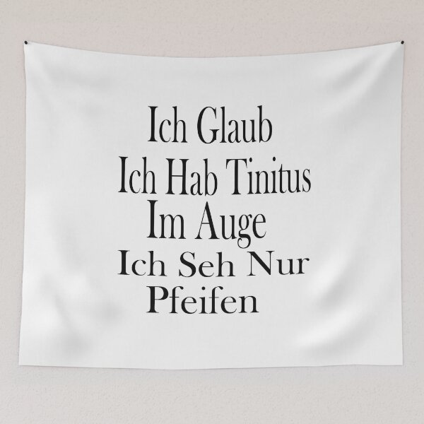Item preview, Funny Ich Glaub Ich Hab Tinitus T-Shirt I Saying Ironic designed and sold by toufikpromo.