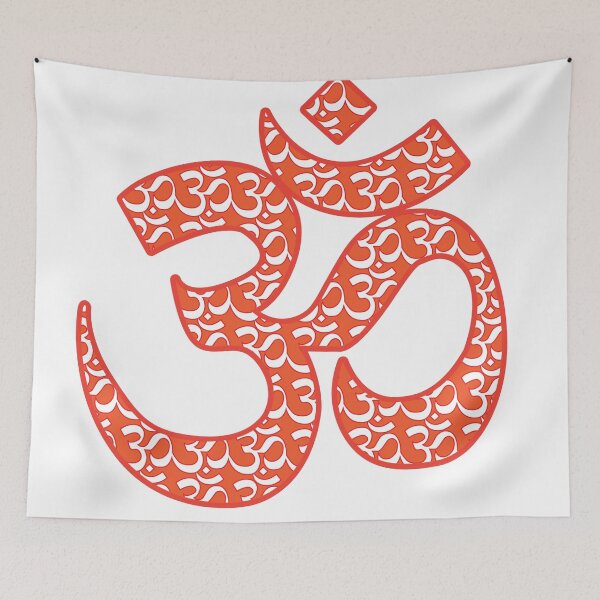 Item preview, Infinite OM (saffron) designed and sold by JashJhaveri.