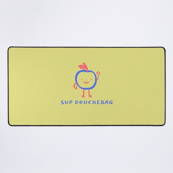 Item preview, Sup Douchebag Smiley Apple Cartoon designed and sold by IronicBGear.