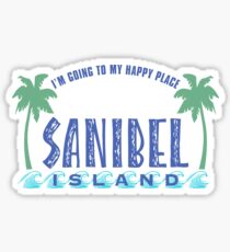 Sanibel Island - Happy Place Sticker