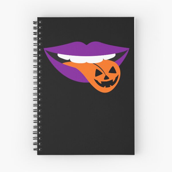 Item preview, Halloween Pumpkin Lips Tongue designed and sold by BoozieHumor.