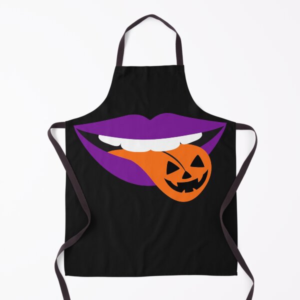 Item preview, Halloween Pumpkin Lips Tongue designed and sold by BoozieHumor.